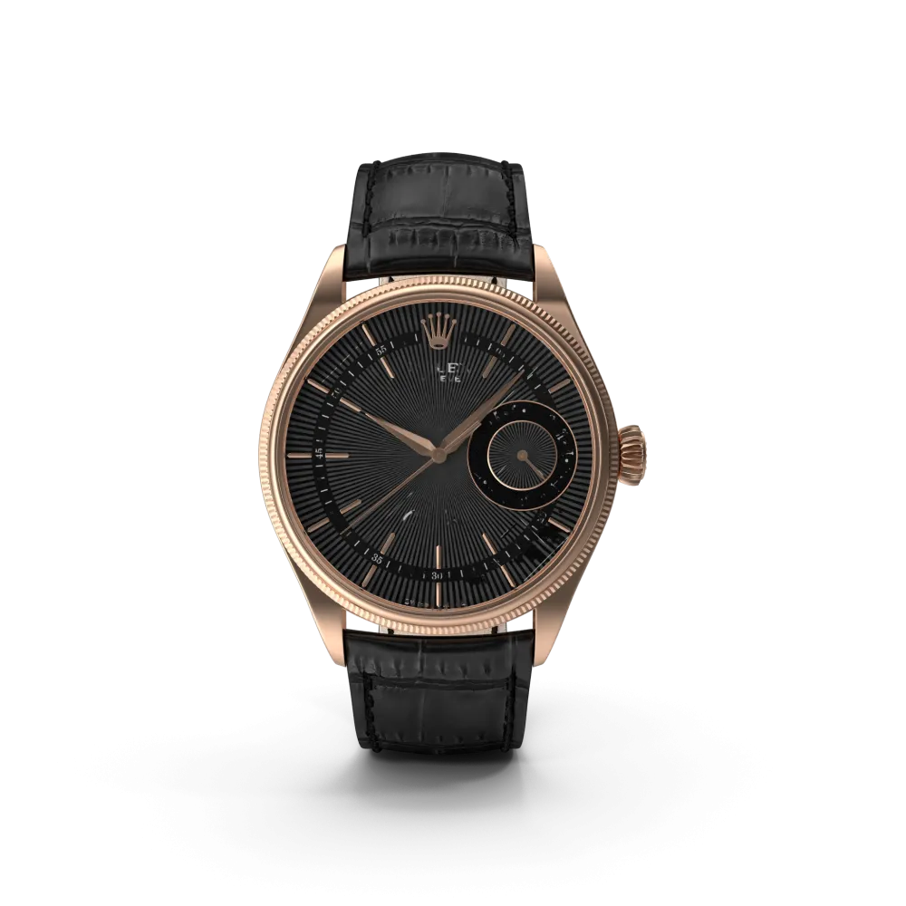 Rolex Cellini Date Black Dial