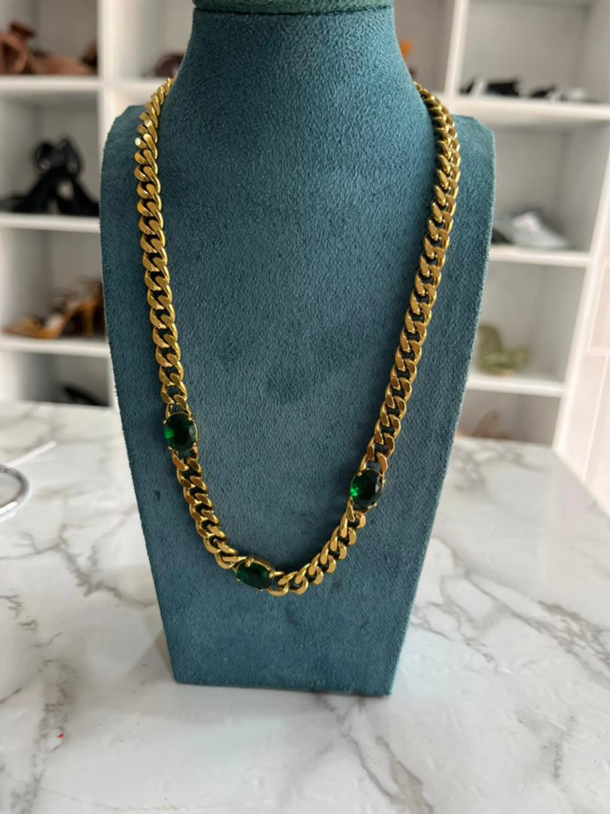 Collier en chaine gourmette