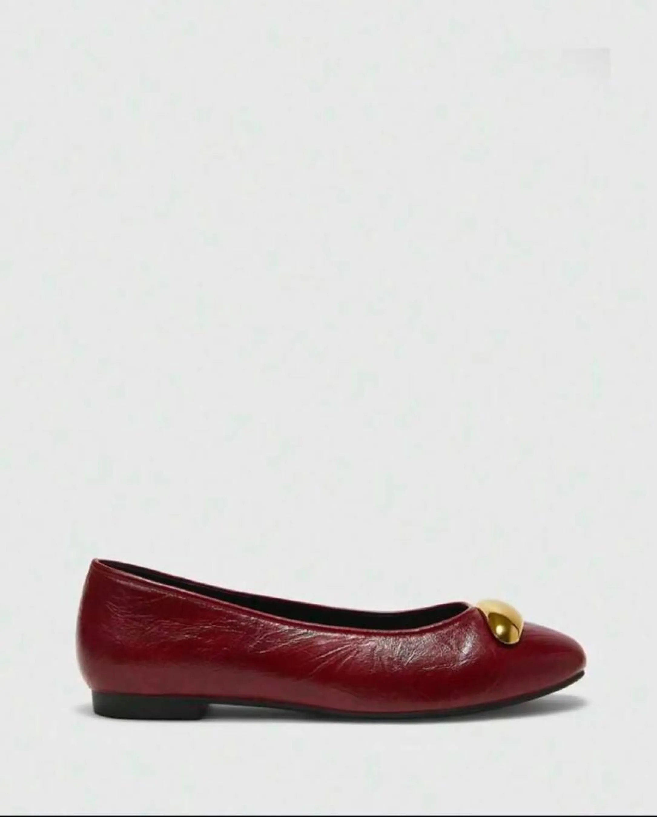Ballerine bordeau