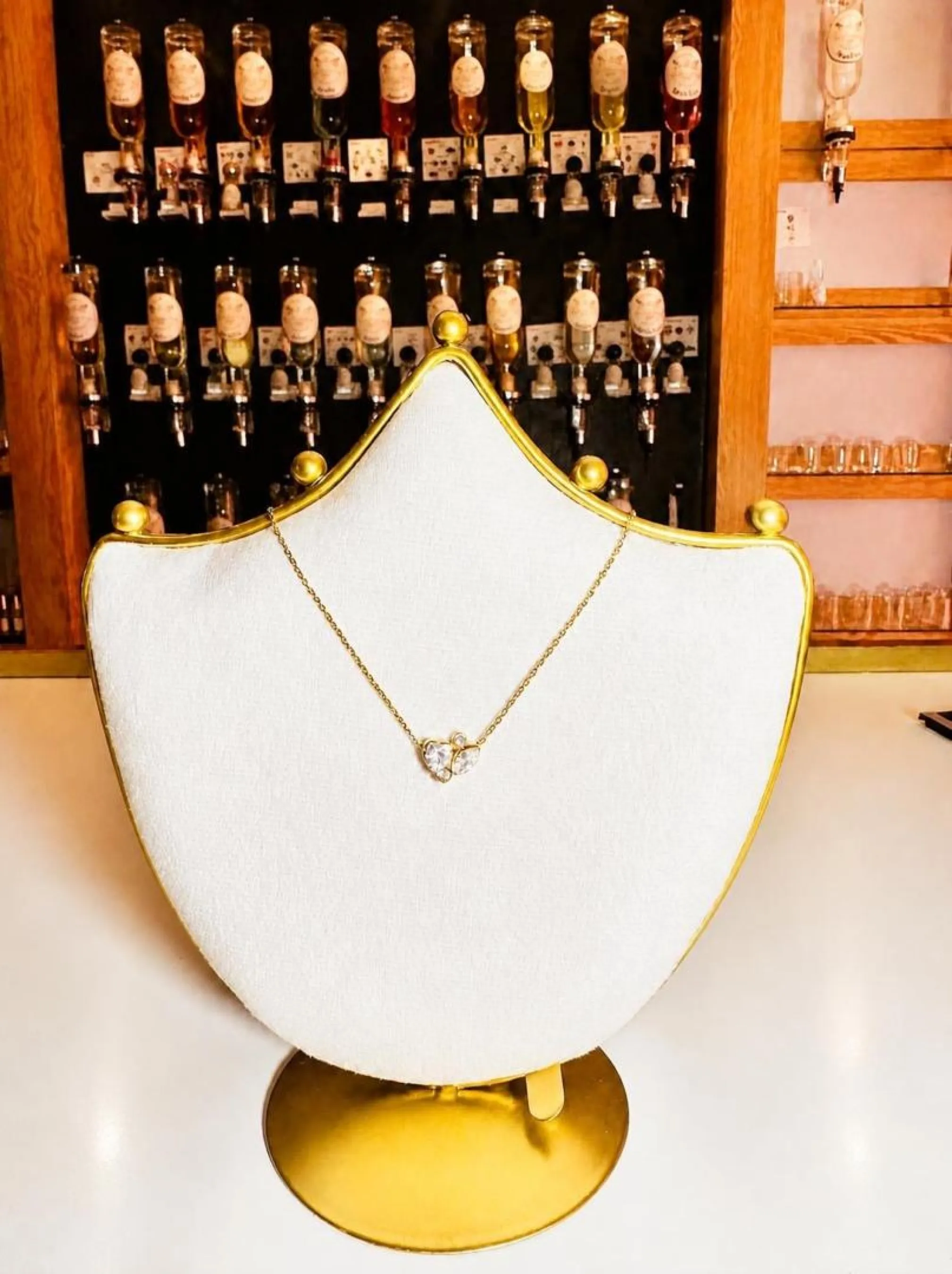 Collier cristal élégant