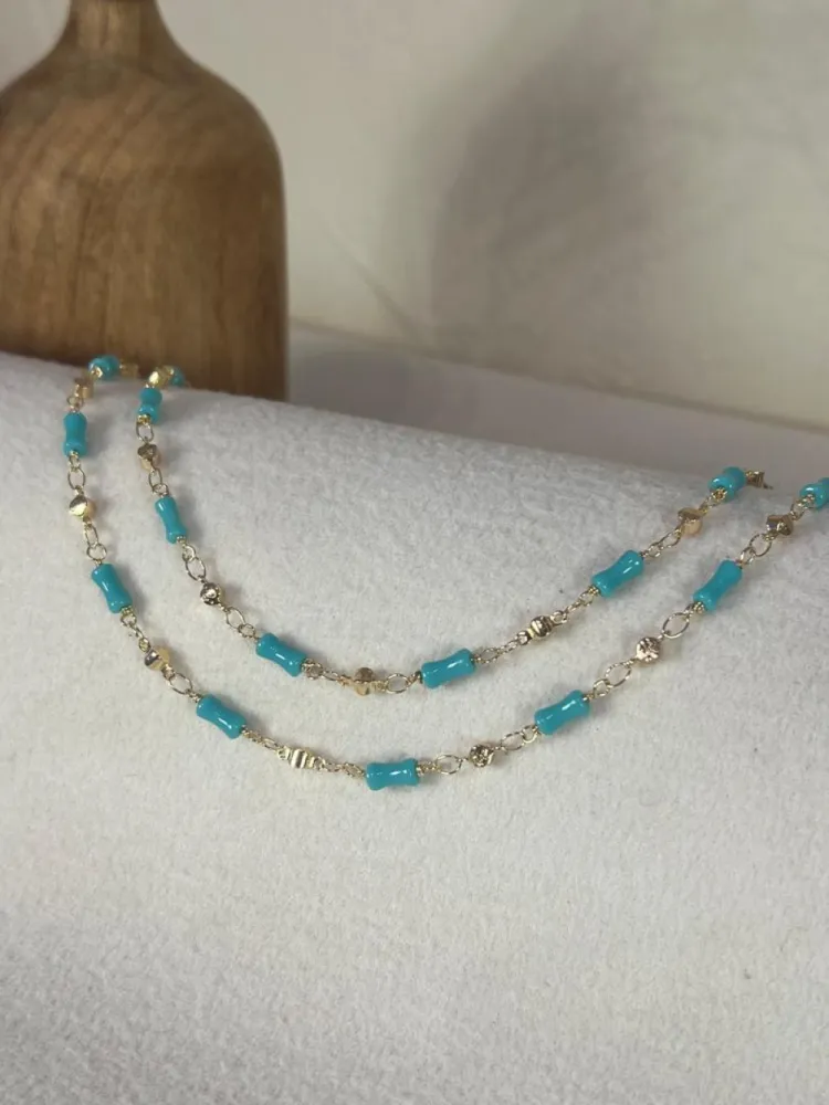 Chaîne au rein Turquoise
