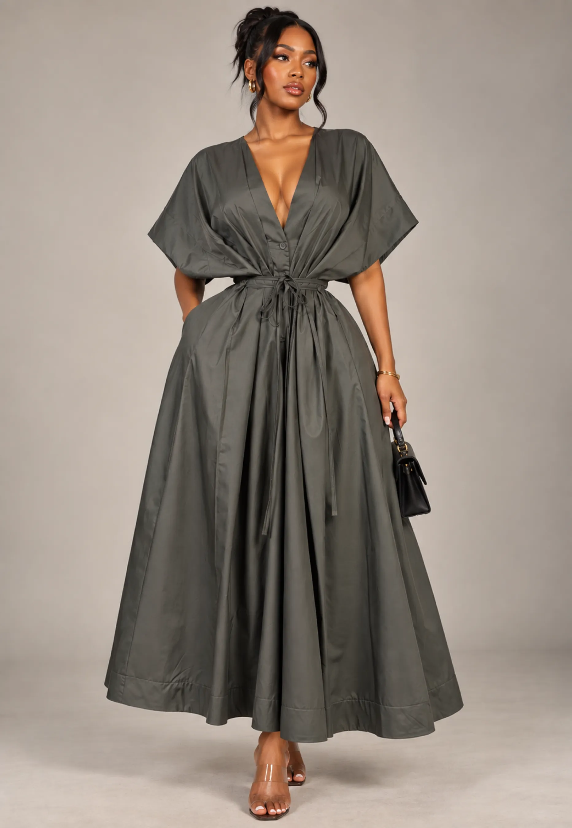Robe à taille ajustable — vue 2