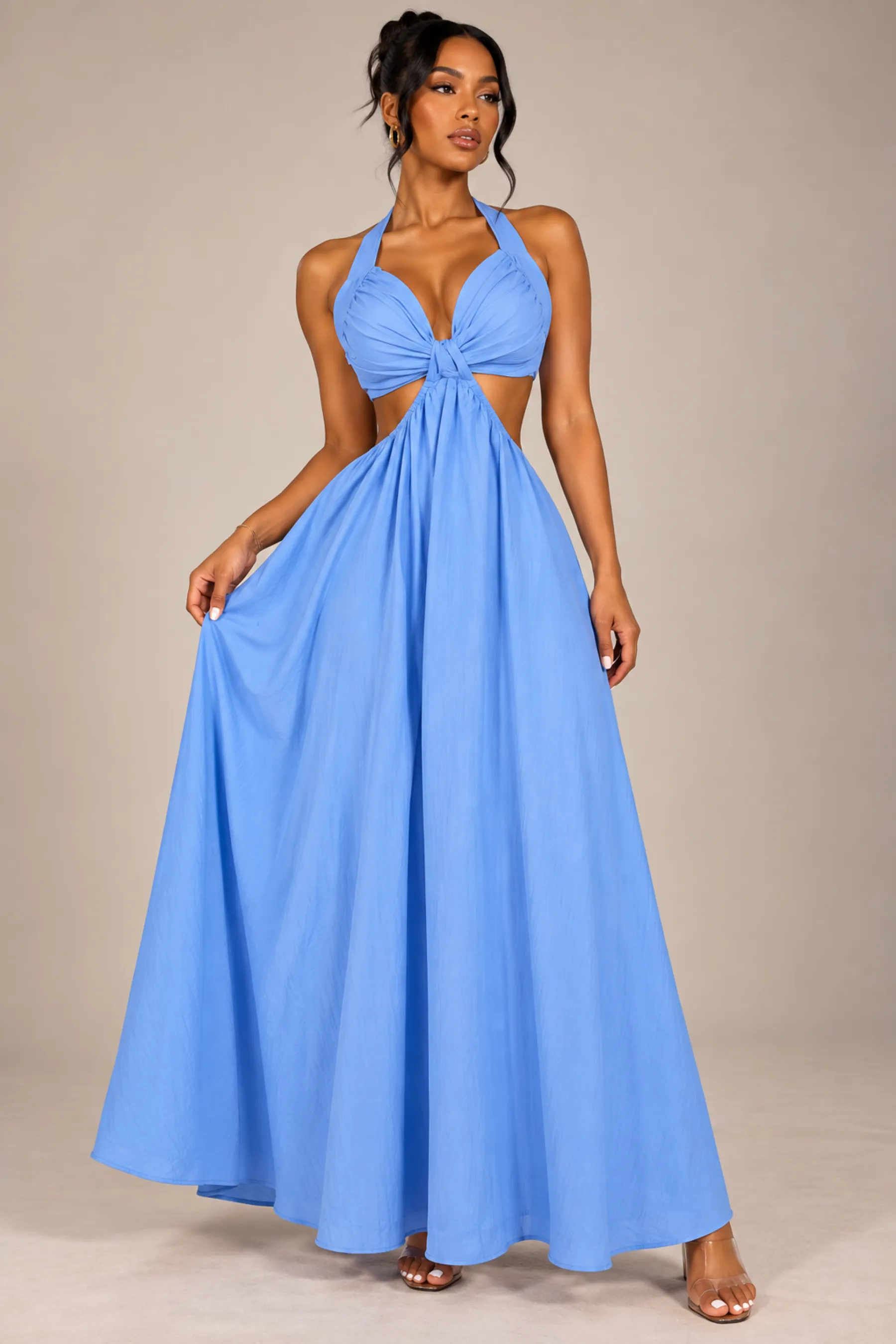 Robe à encolure halter — vue 2