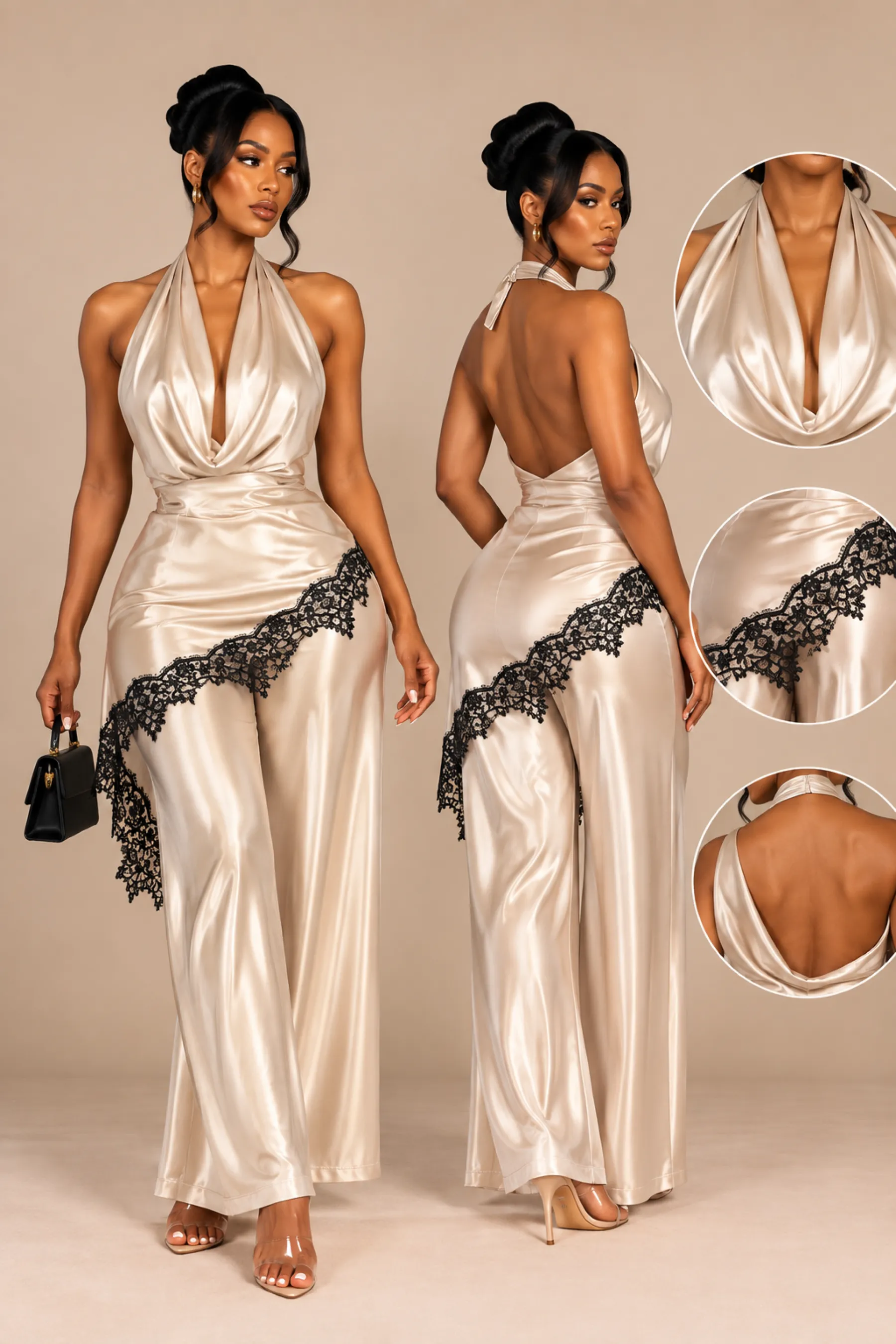Ensemble en satin — vue 2