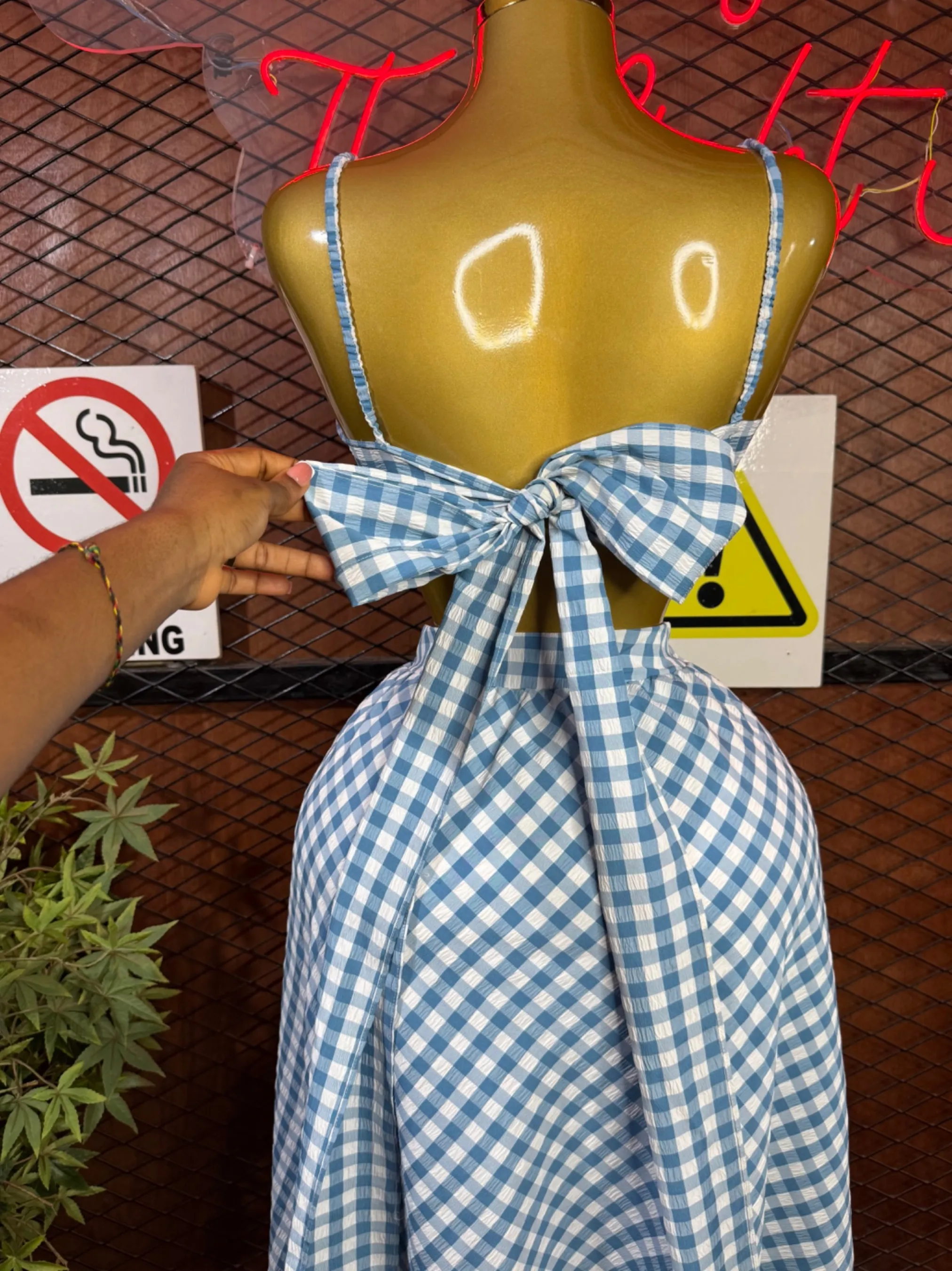 Ensemble 2 pièces à carreaux vichy — vue 4
