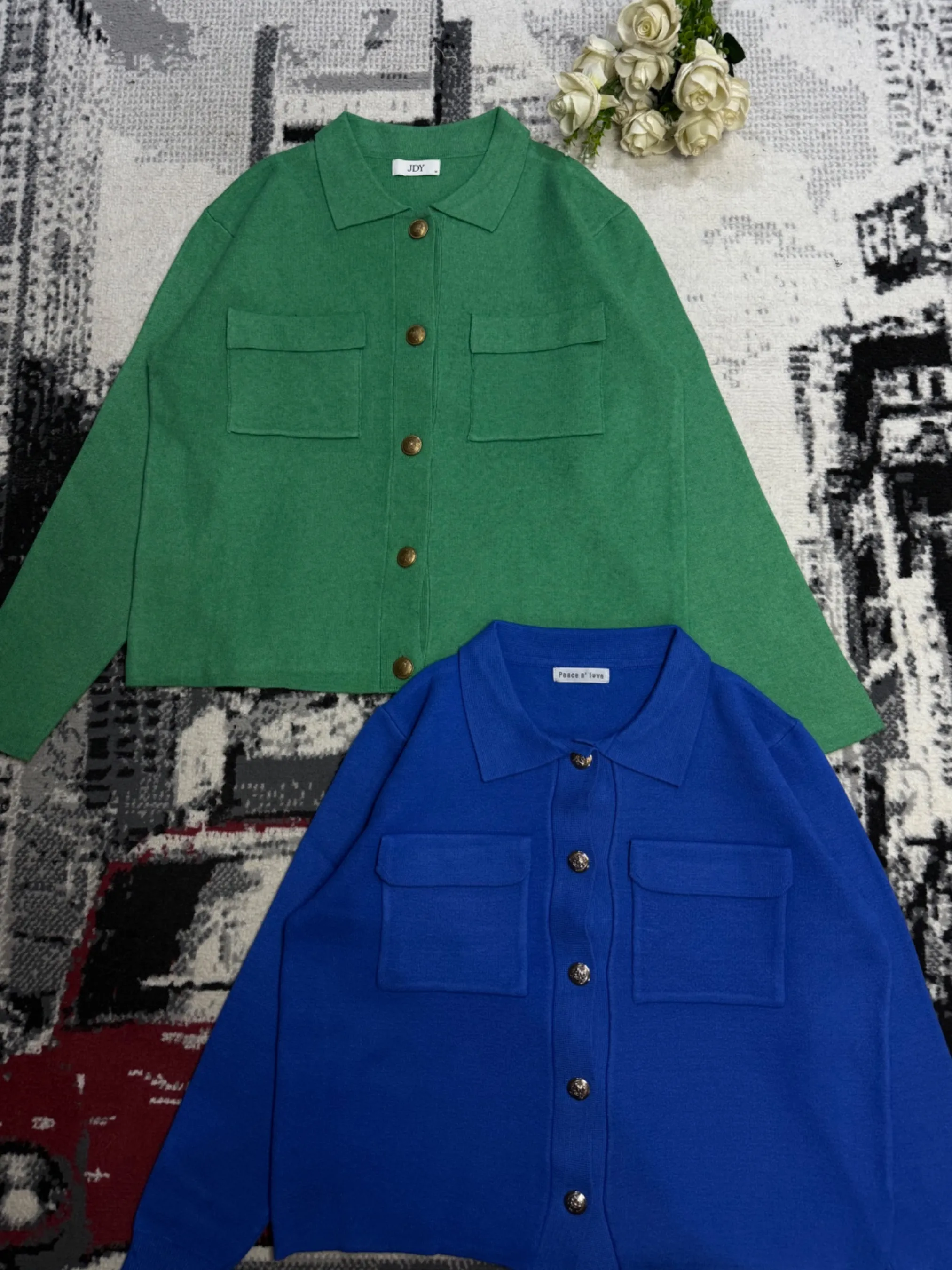 Cardigans à col — vue 2
