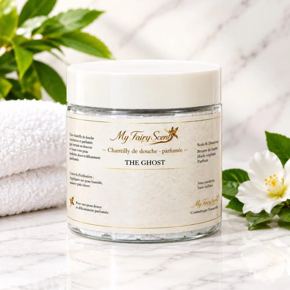 Chantilly de douche parfumée The Ghost