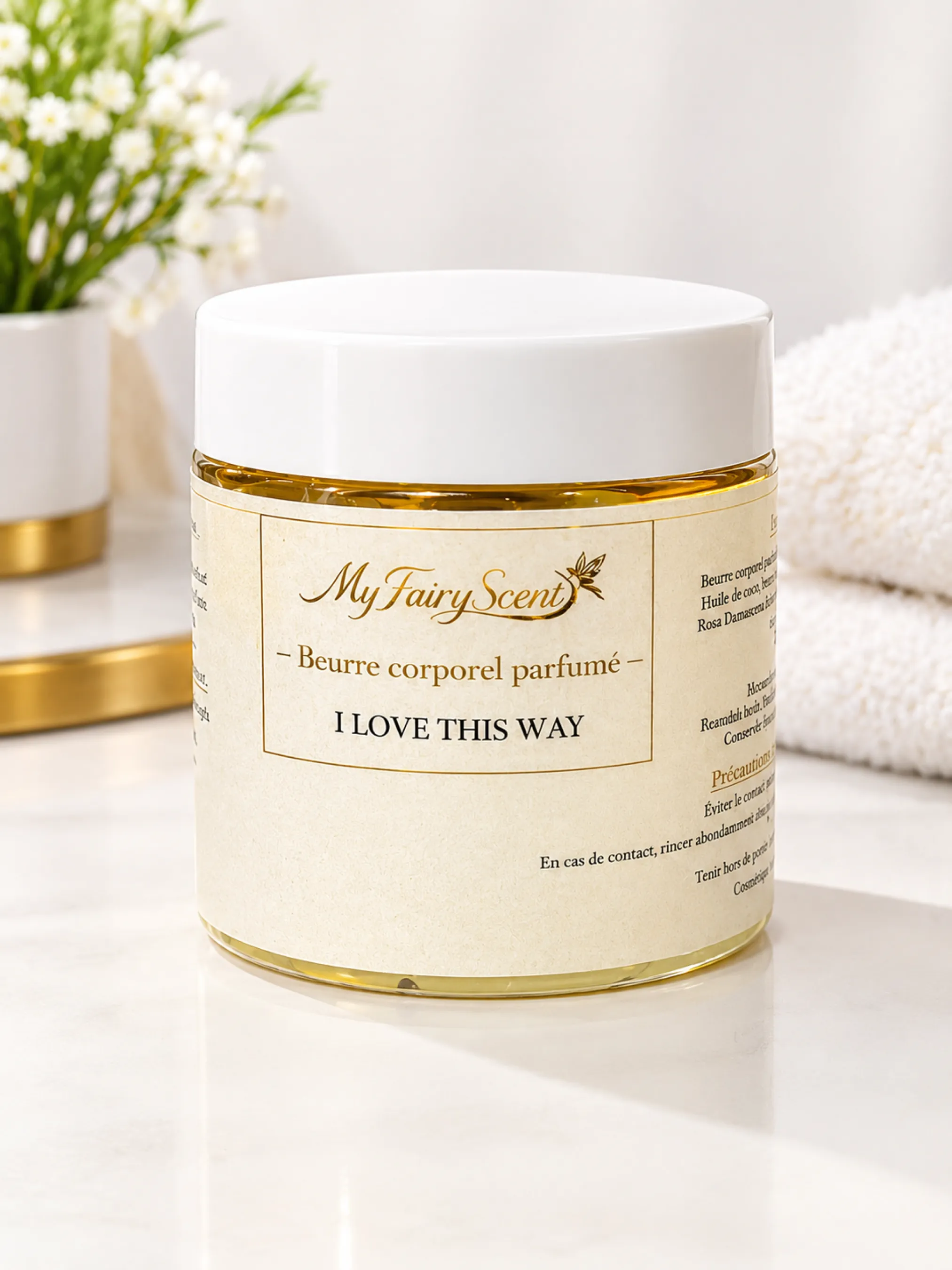 Beurre corporel parfumé I LOVE THIS WAY