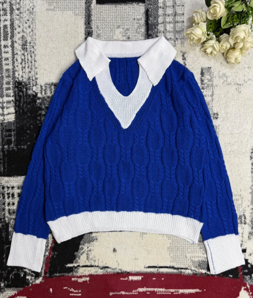Cardigan à col