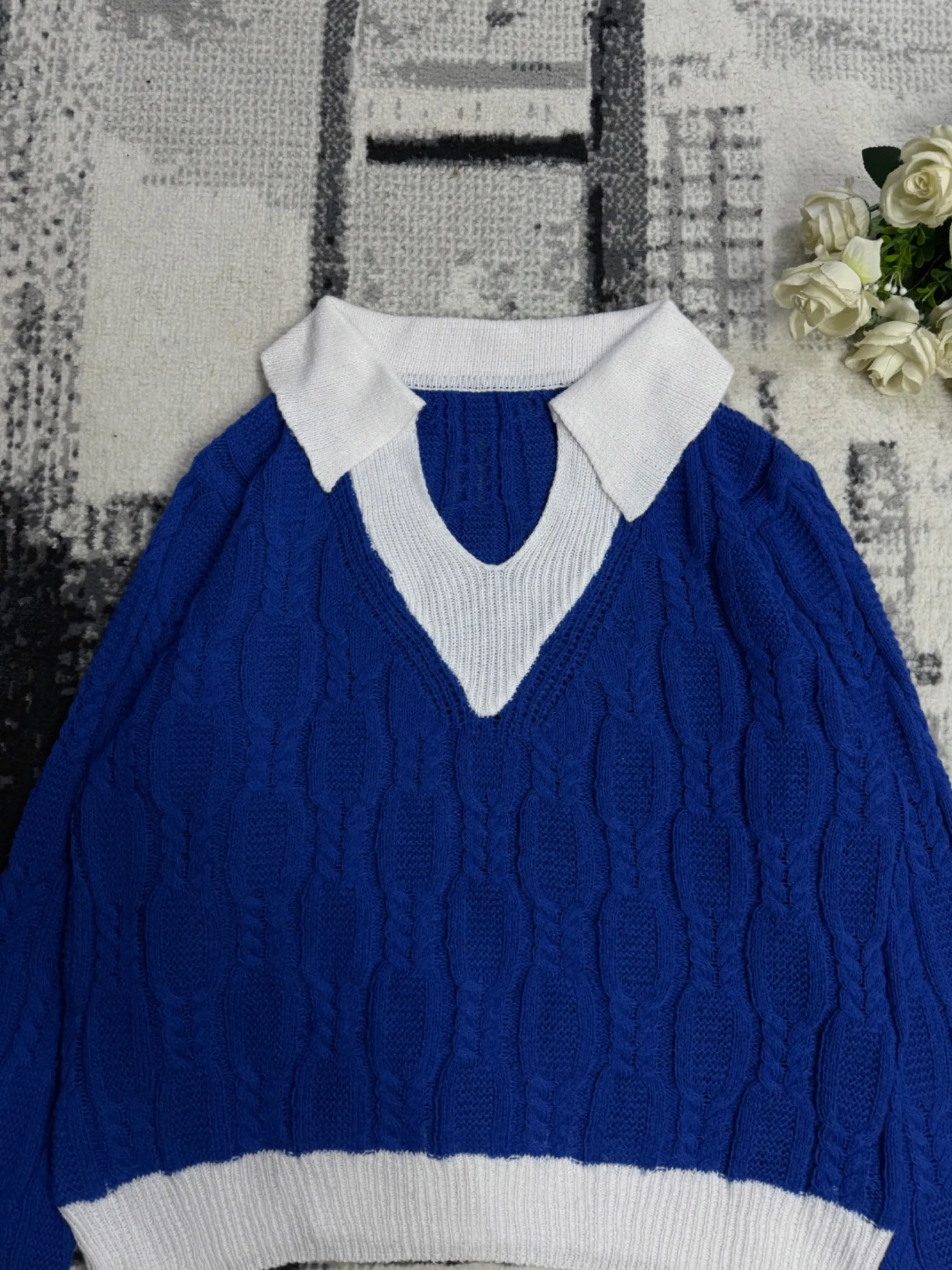 Cardigan à col — vue 2