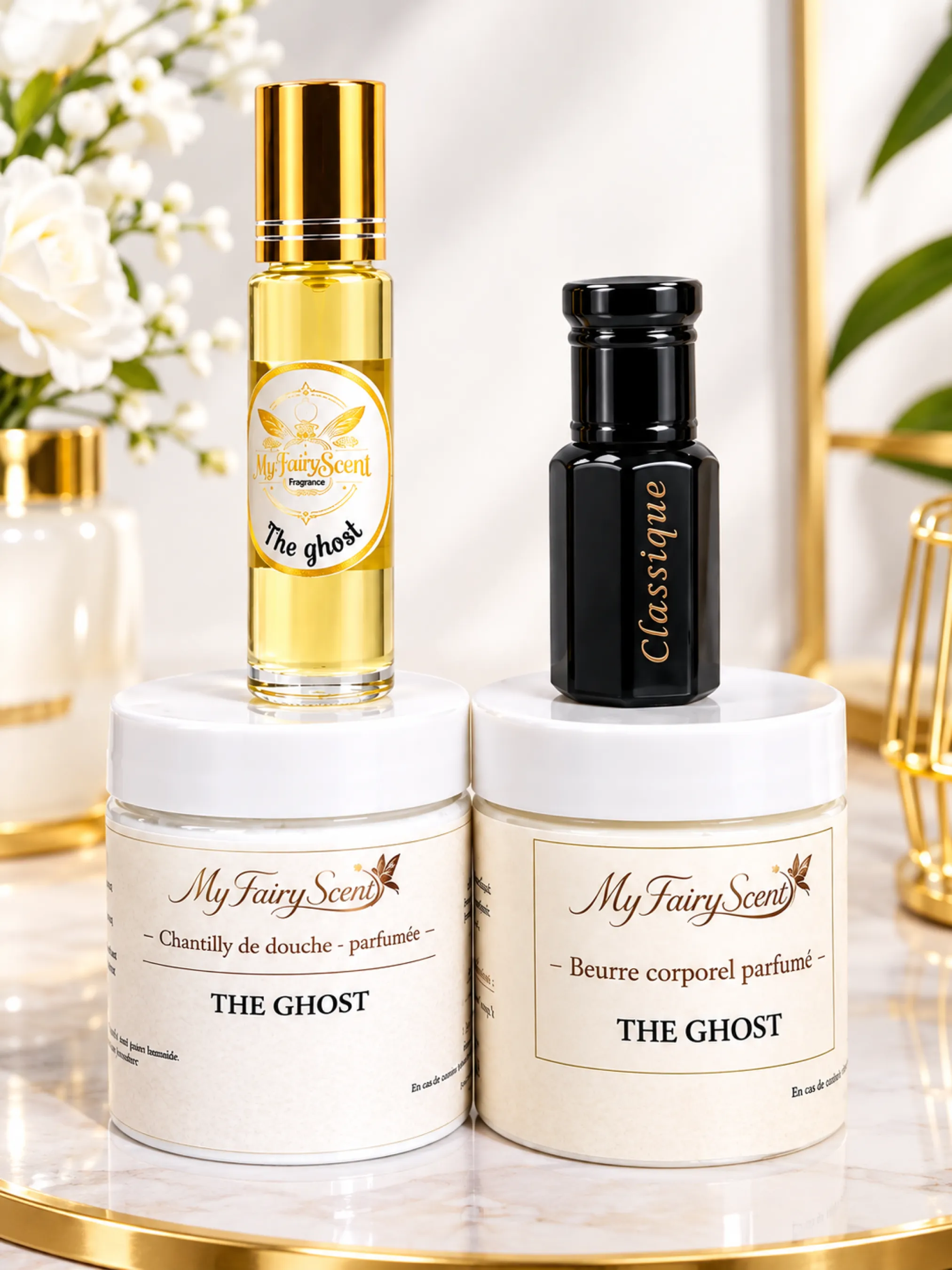 Gamme corporelle parfumée THE GHOST