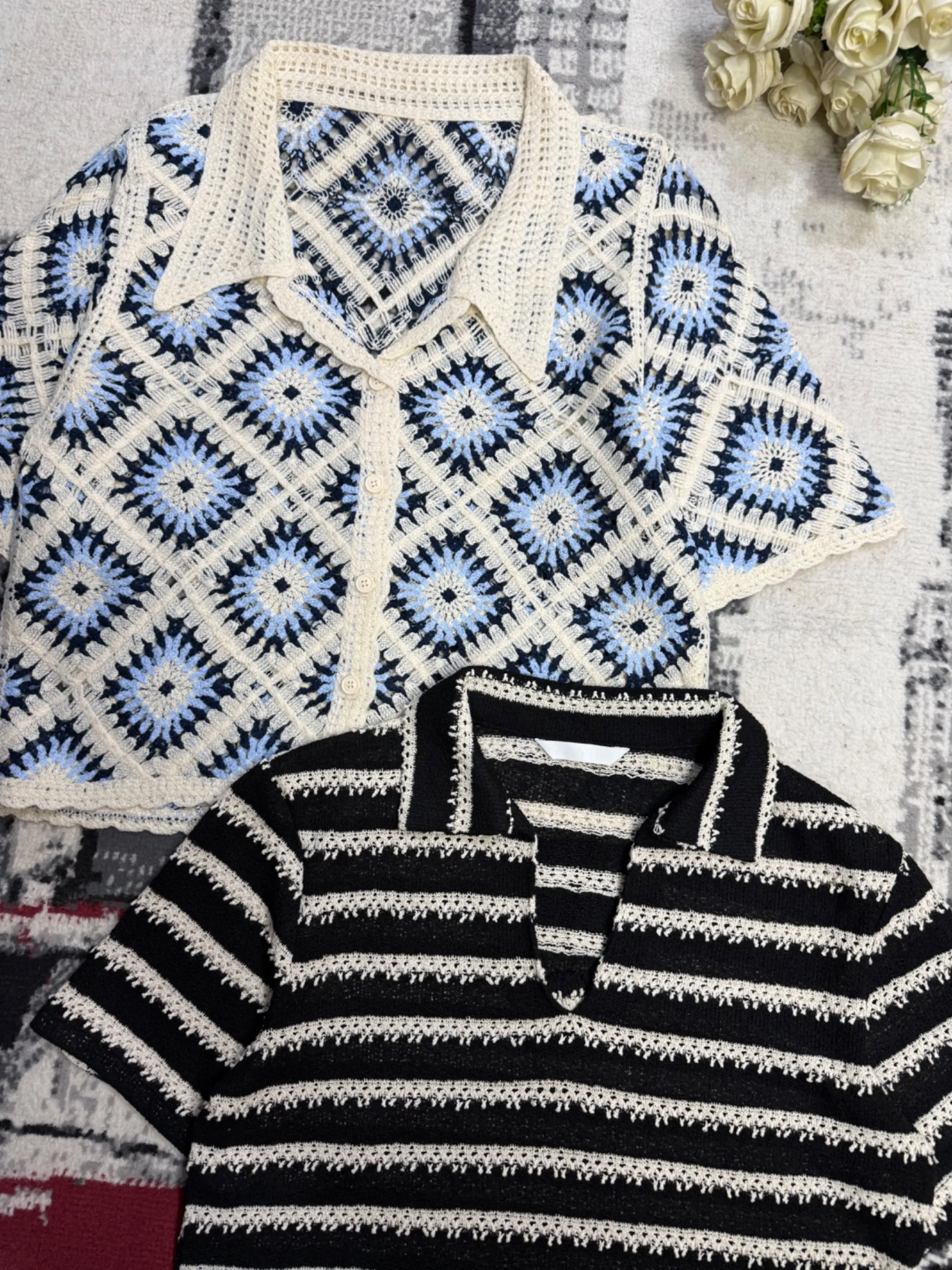 Polos en maille — vue 2