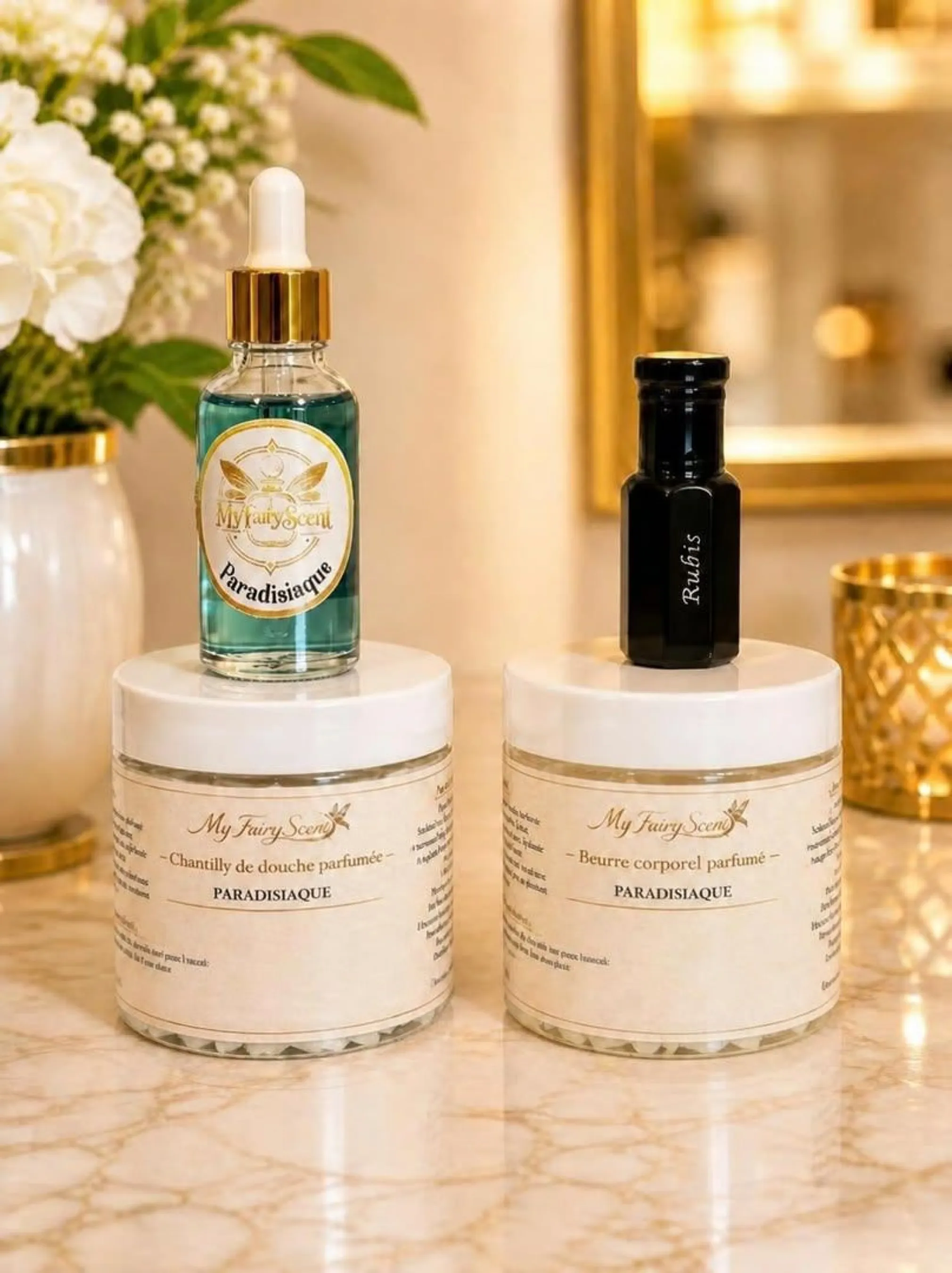 Gamme corporelle parfumée Paradisiaque