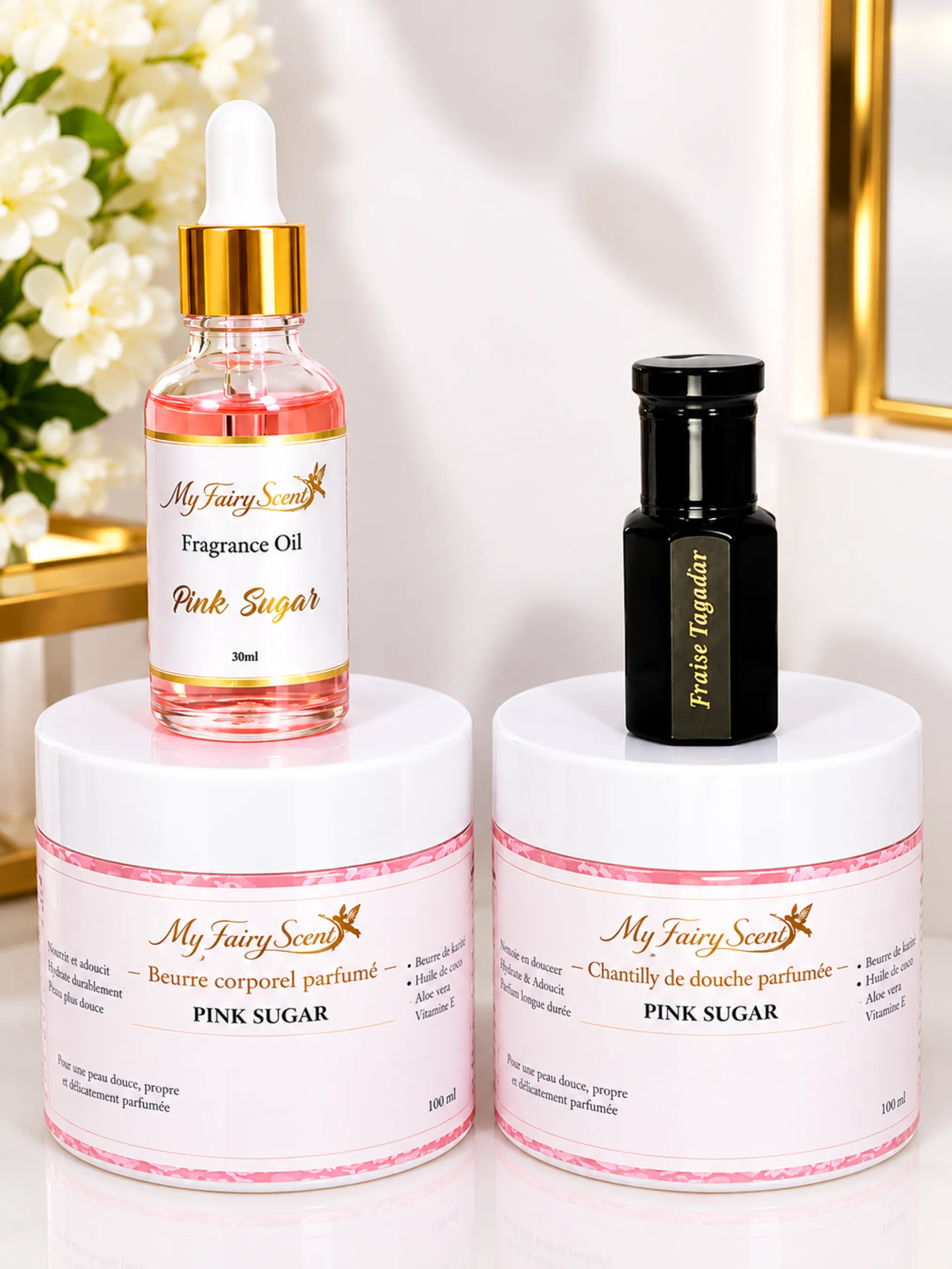 Gamme corporelle parfumée PINK SUGAR