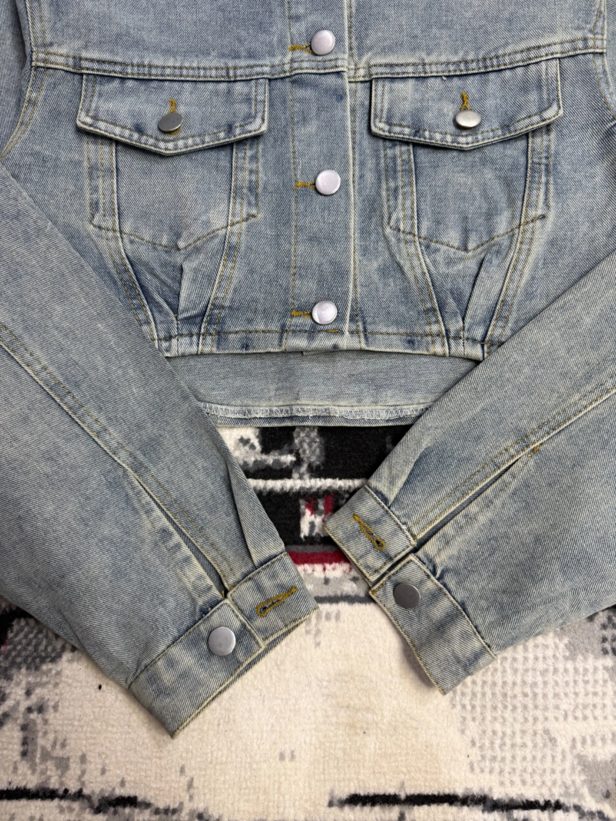 Veste en jean — vue 3
