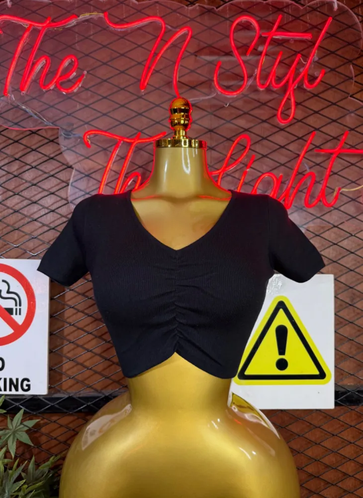 Crop top stretch