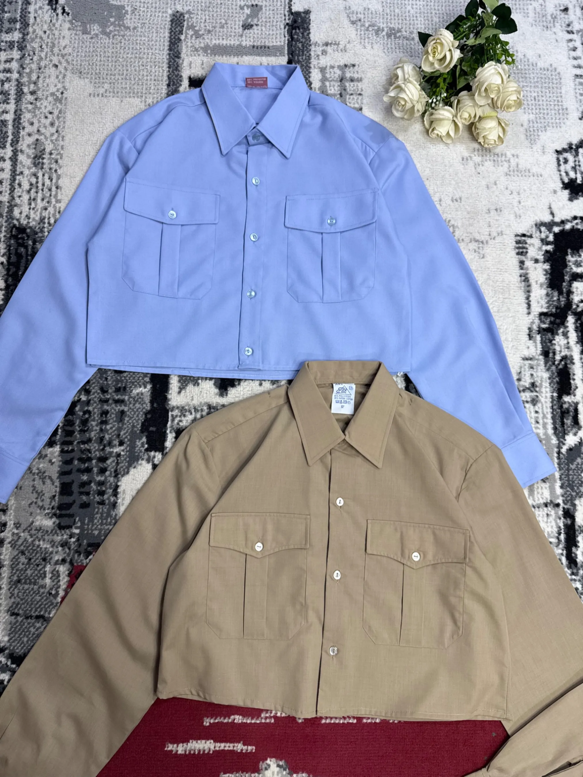 Chemises crop top — vue 2