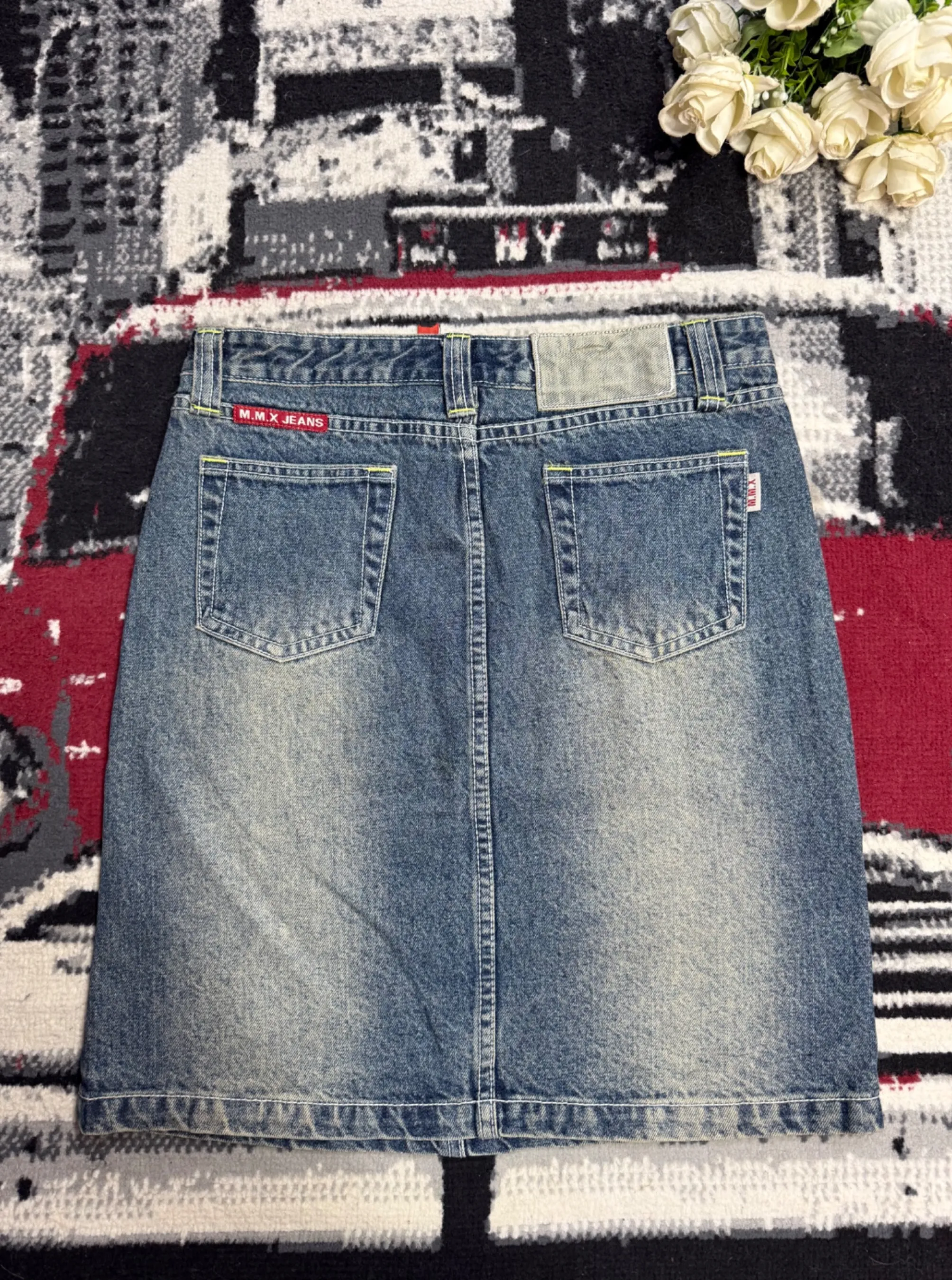 Mini jupe en jean — vue 3