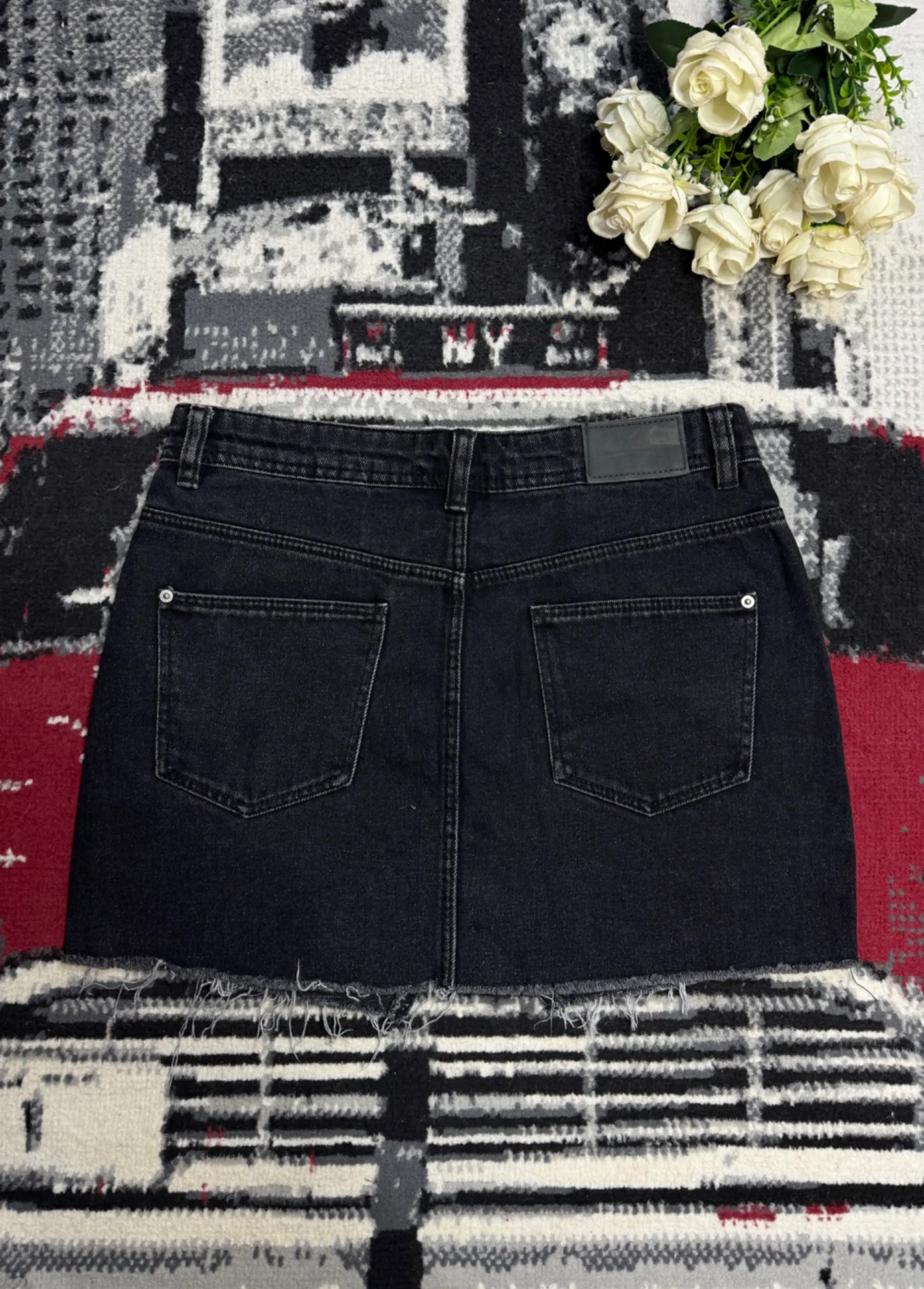 Mini jupe en jean — vue 3