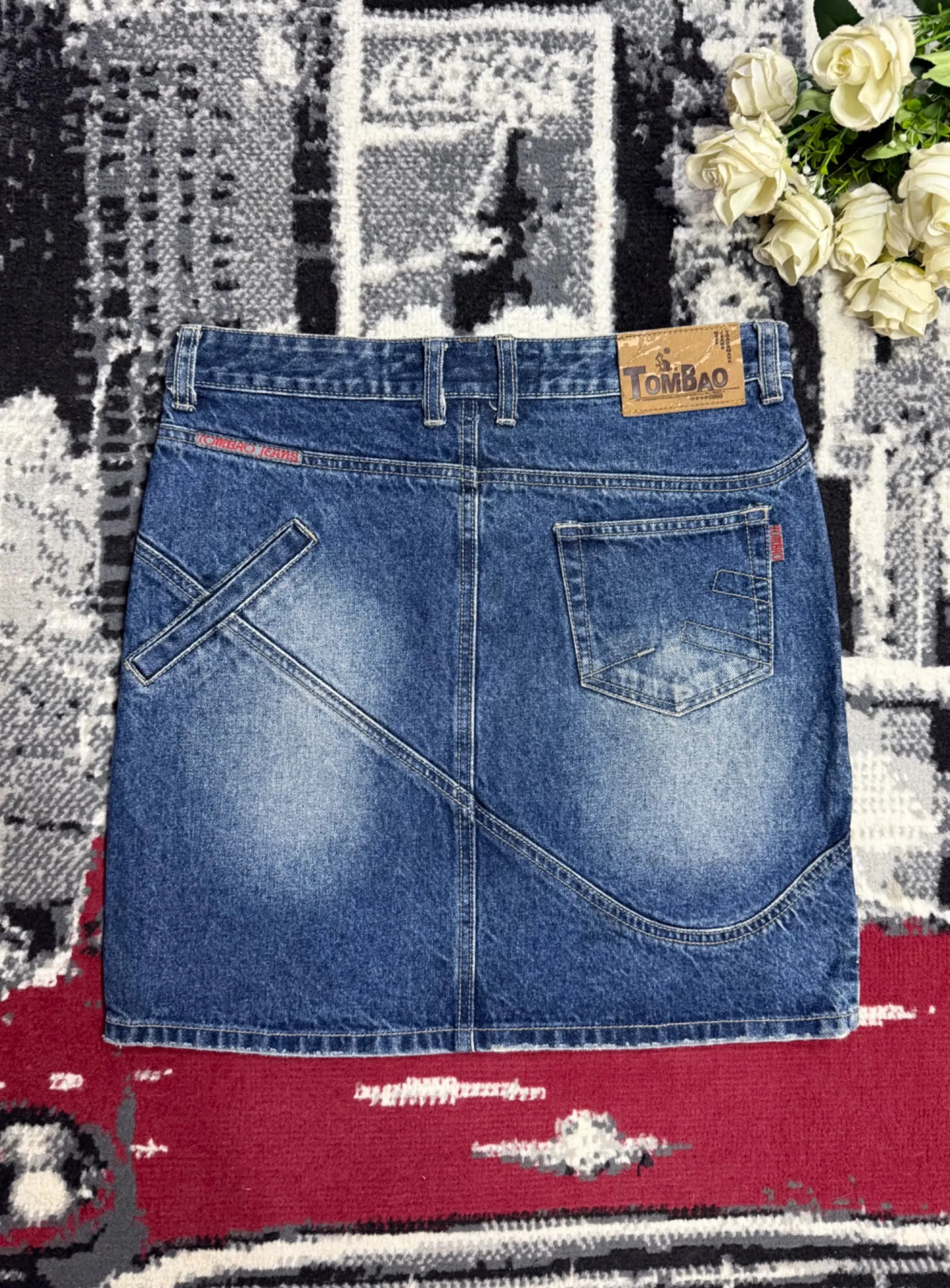 Mini jupe en jean — vue 3