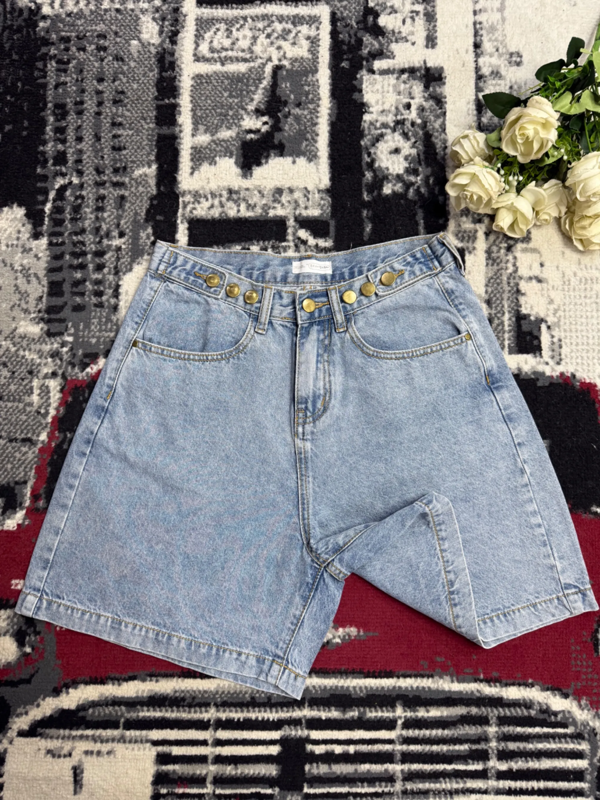 Culotte en jean — vue 3