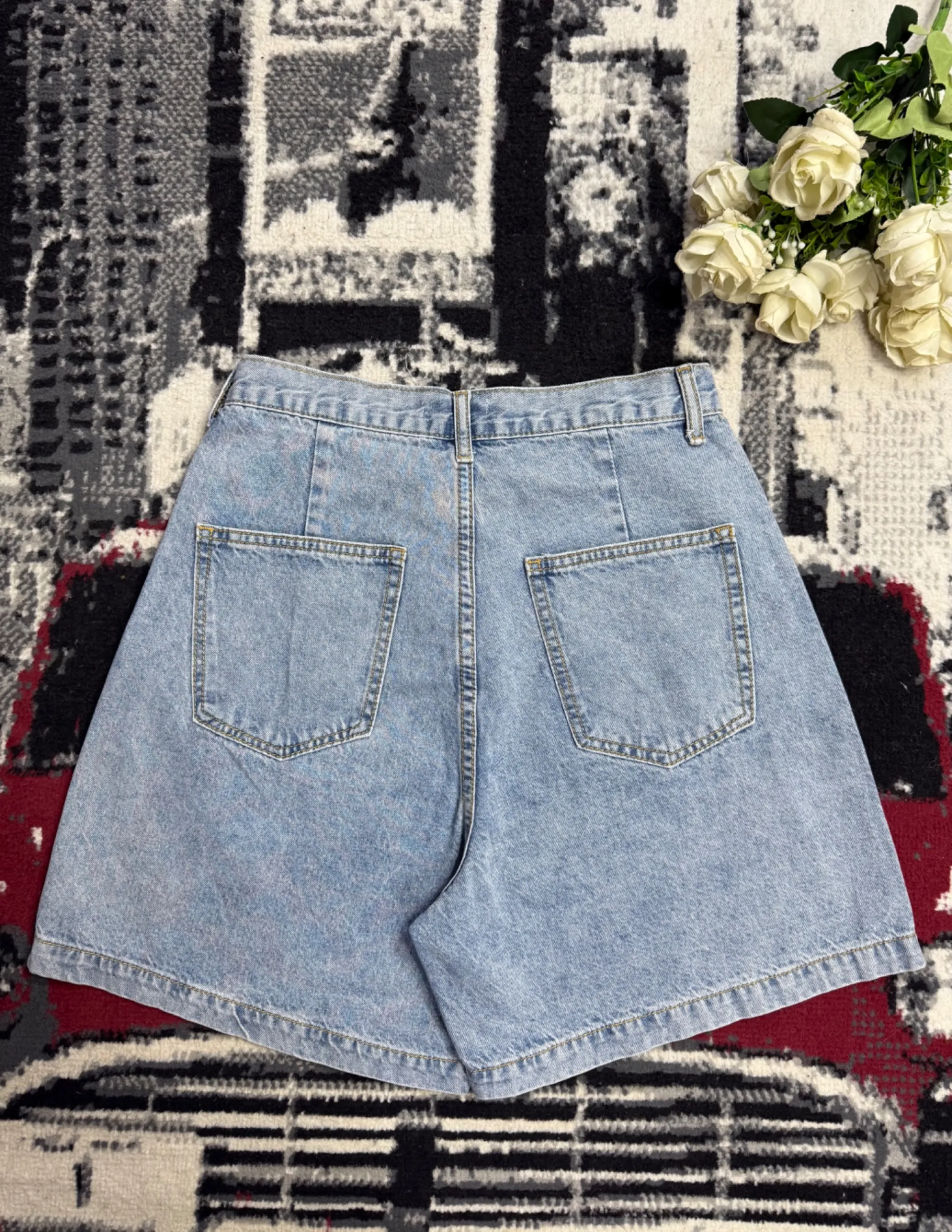 Culotte en jean — vue 4