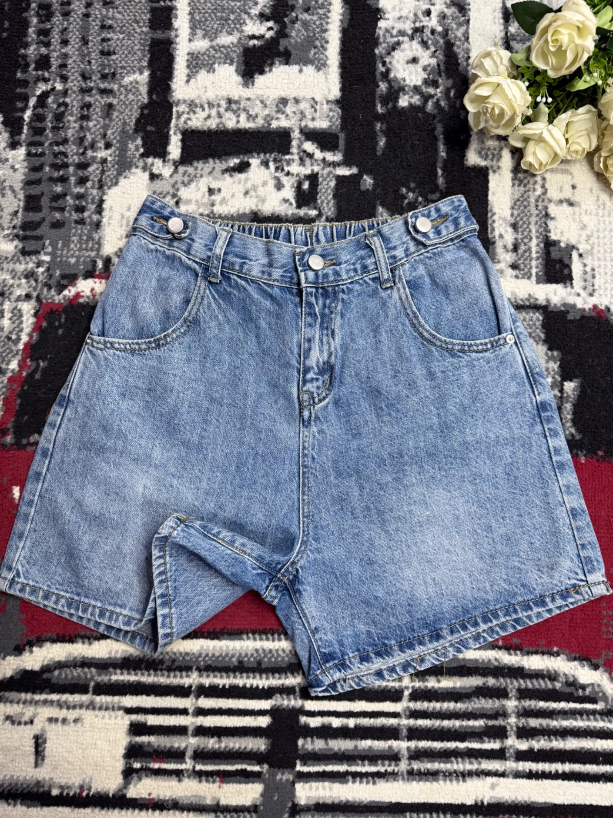 Culotte en jean — vue 3