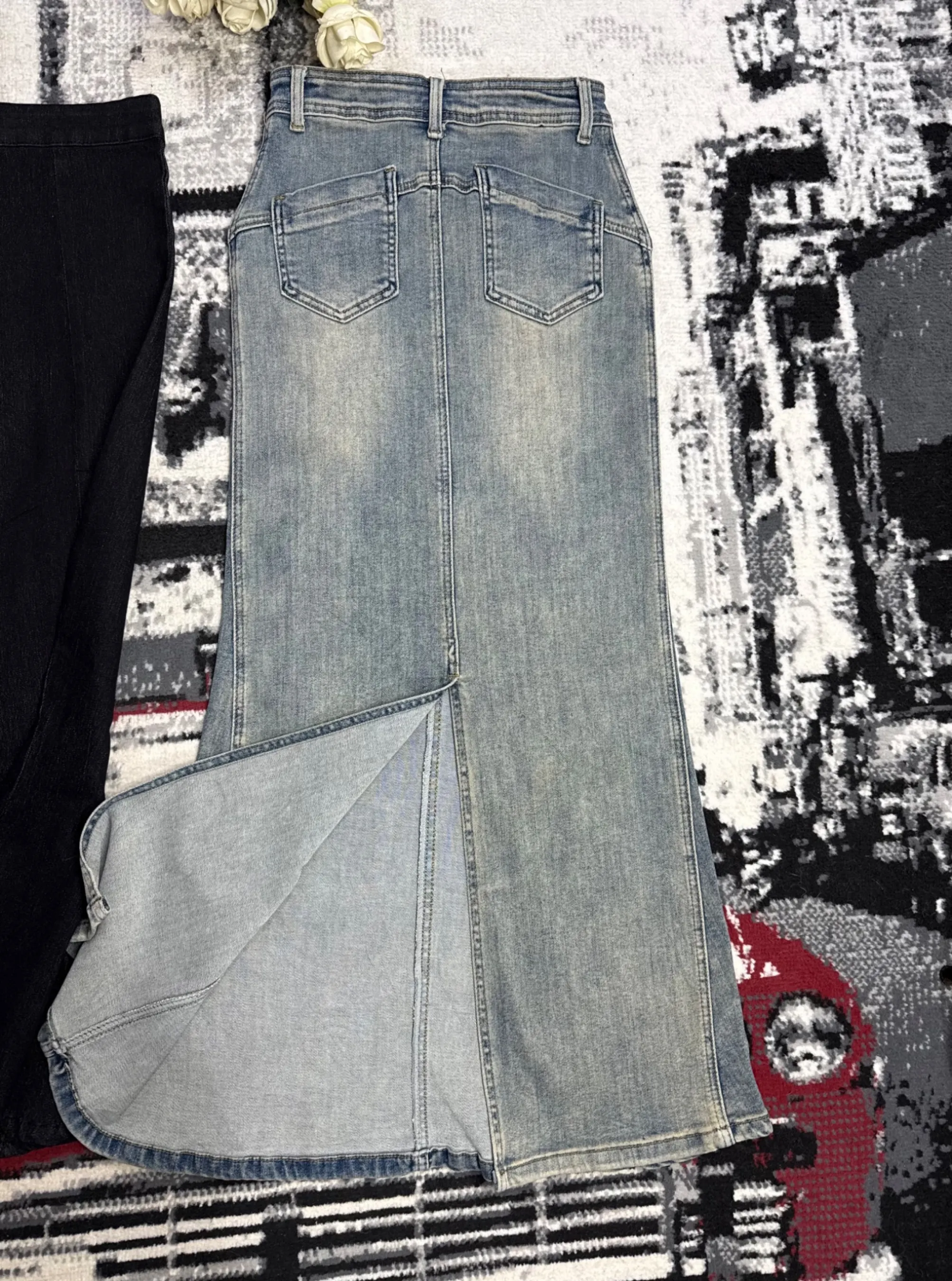 Longues jupes en jean — vue 6