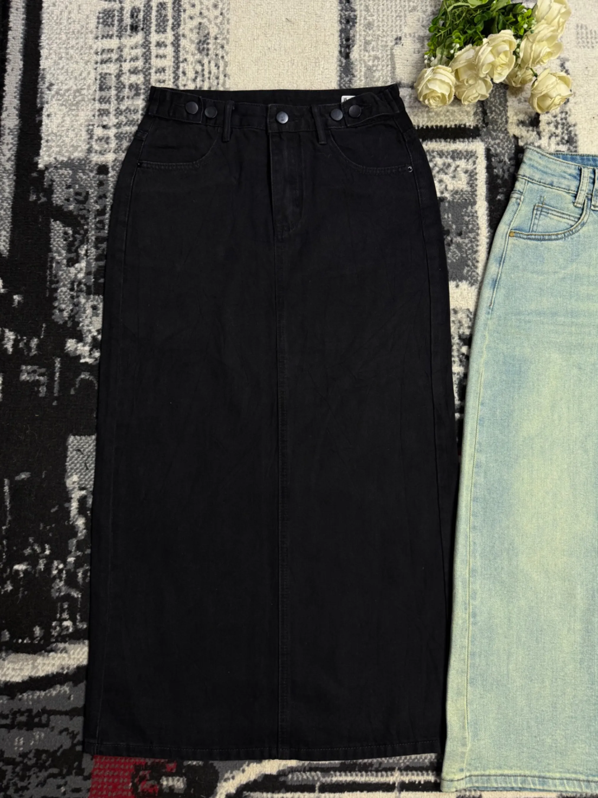 Longues jupes en jean — vue 3