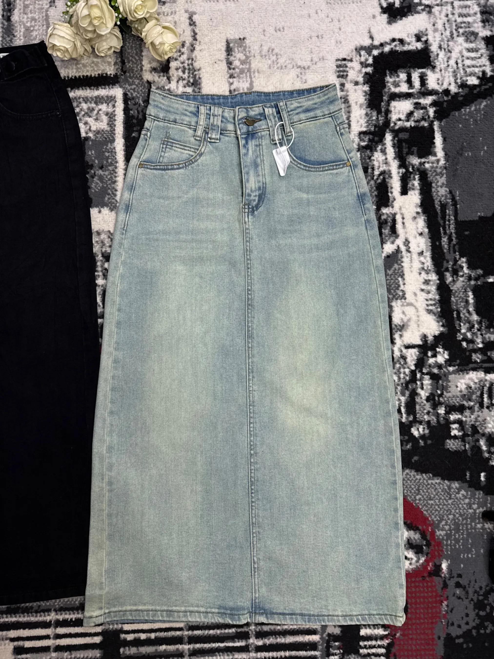 Longues jupes en jean — vue 6