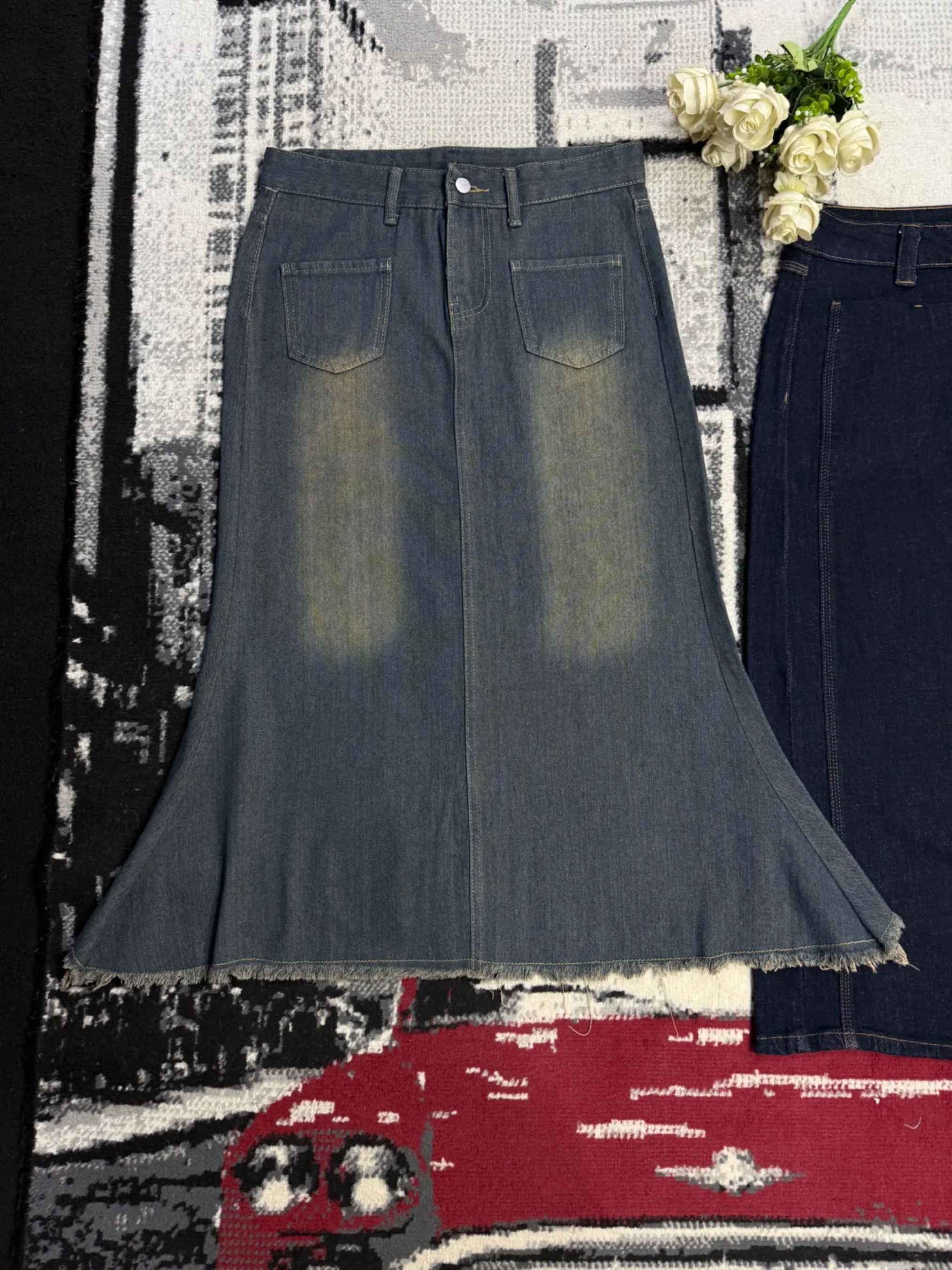 Longues jupes en jean — vue 3