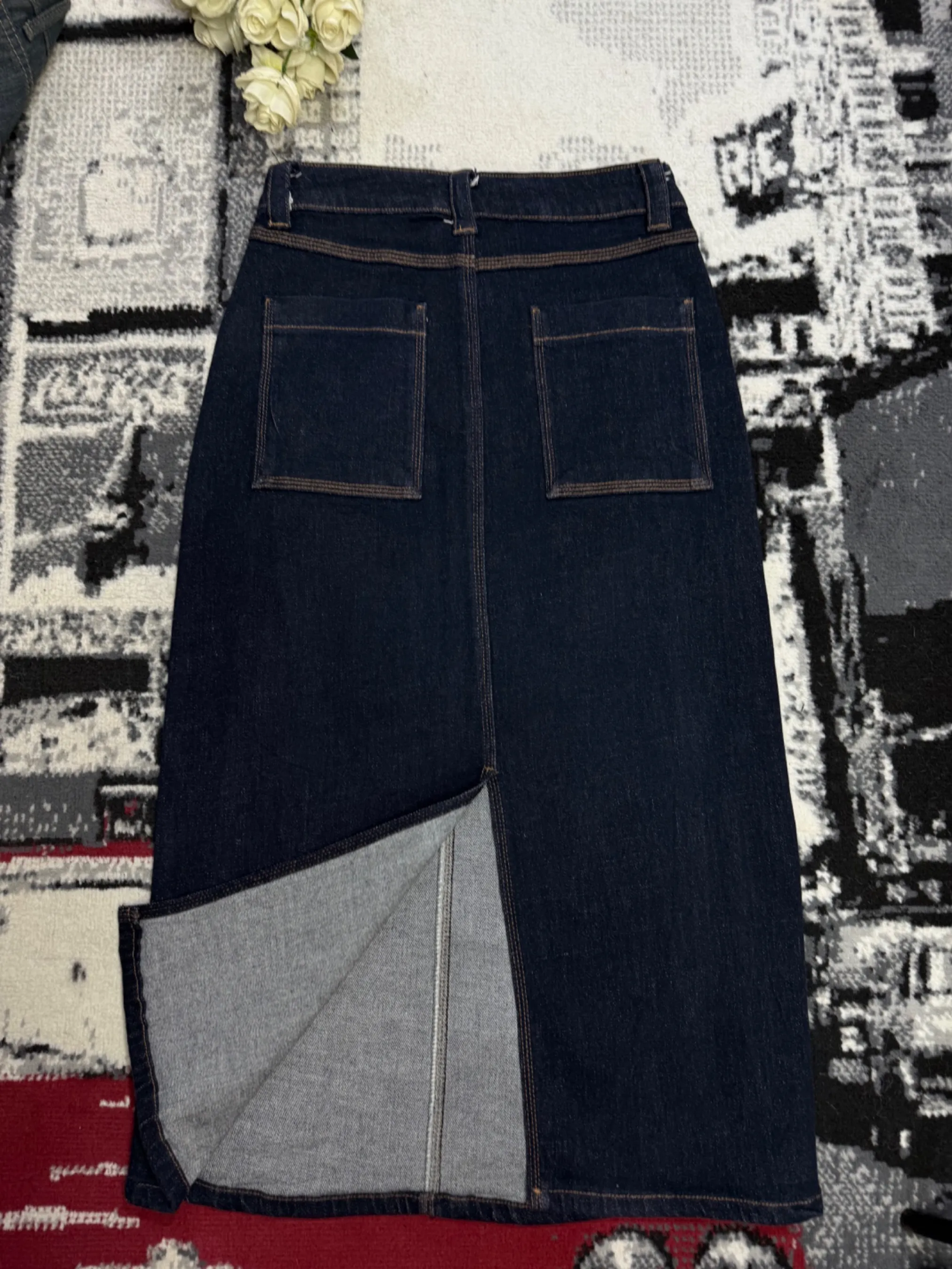 Longues jupes en jean — vue 5