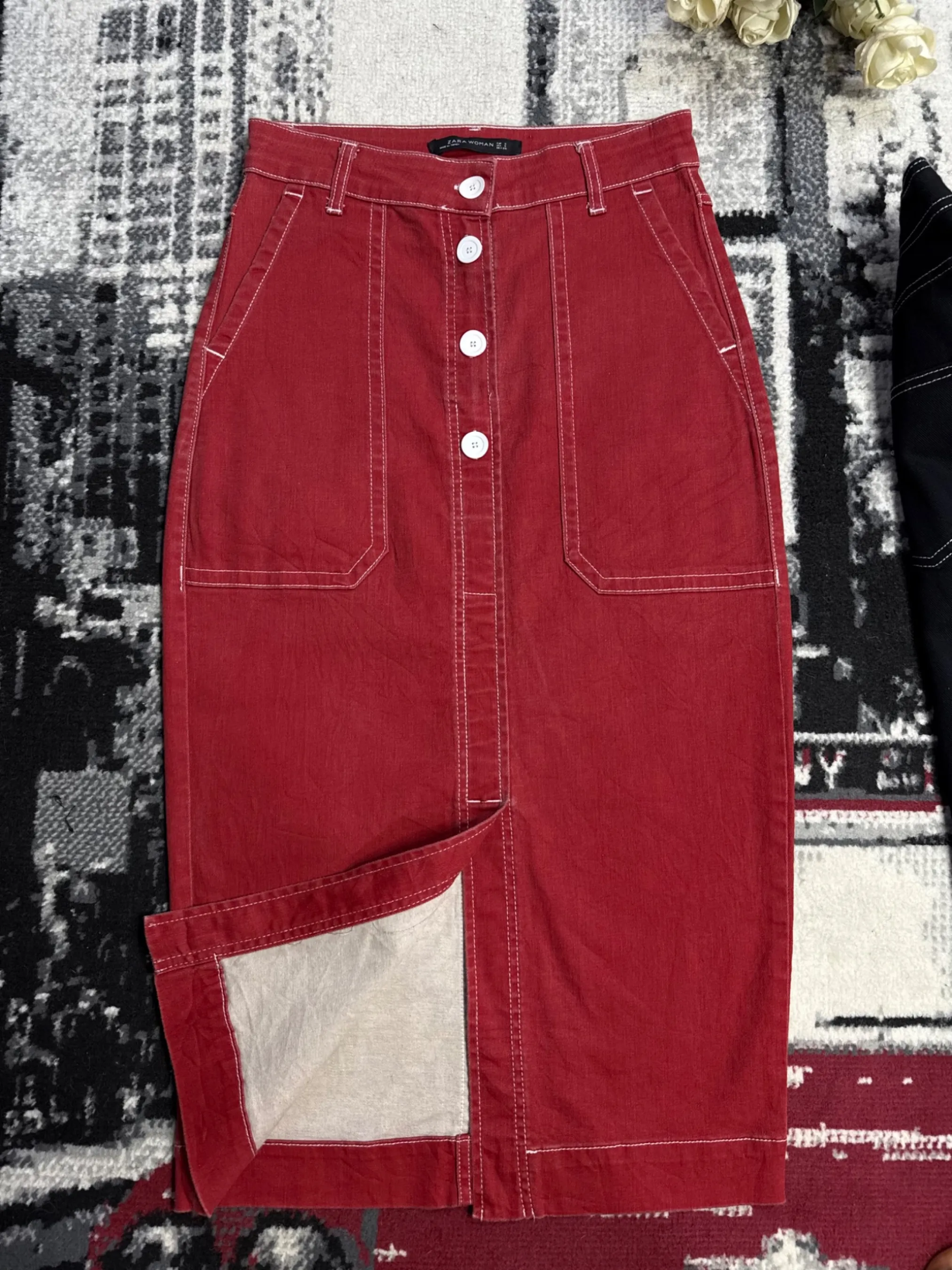 Jupes en jean — vue 4