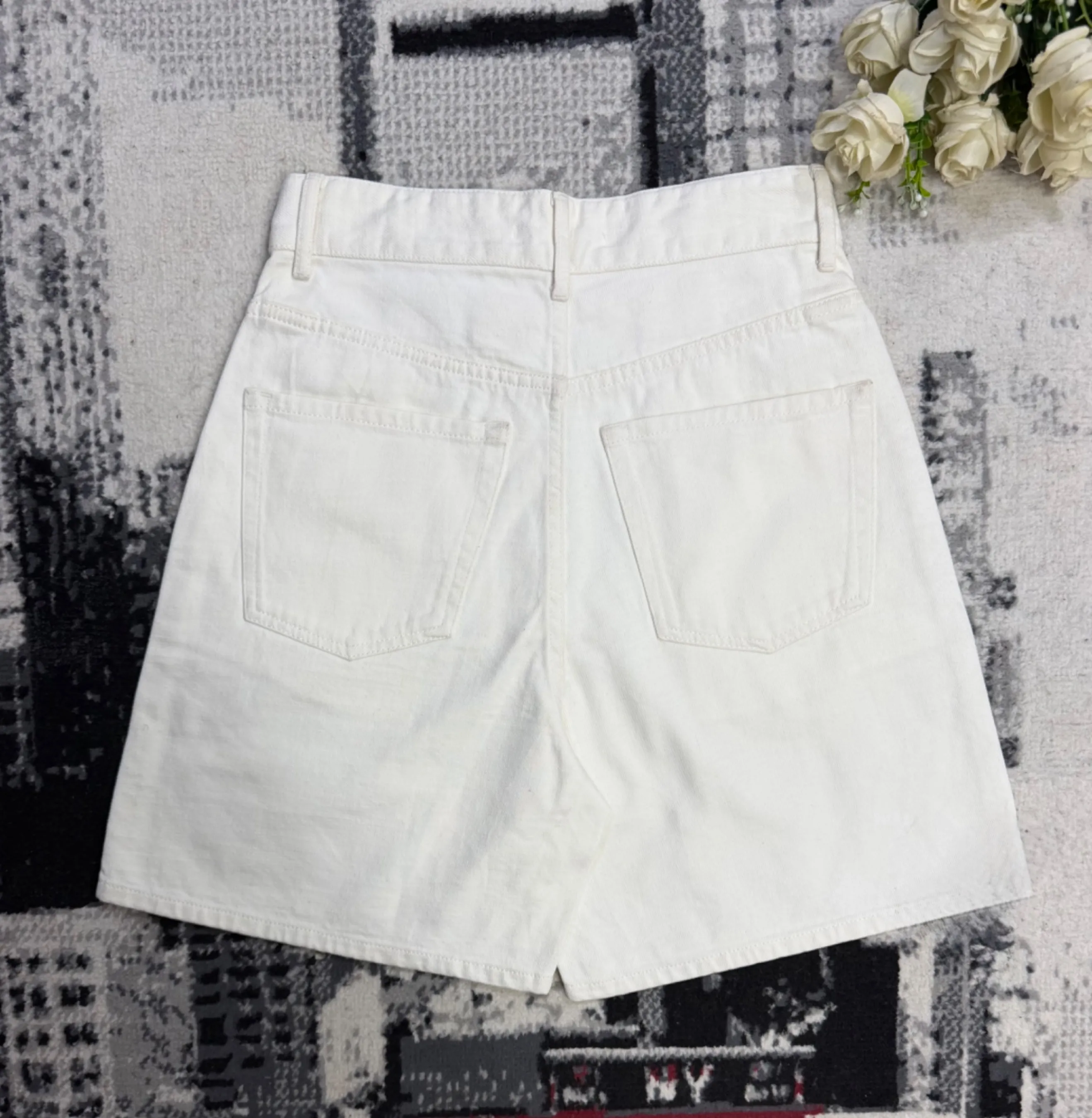 Culotte en jean — vue 4