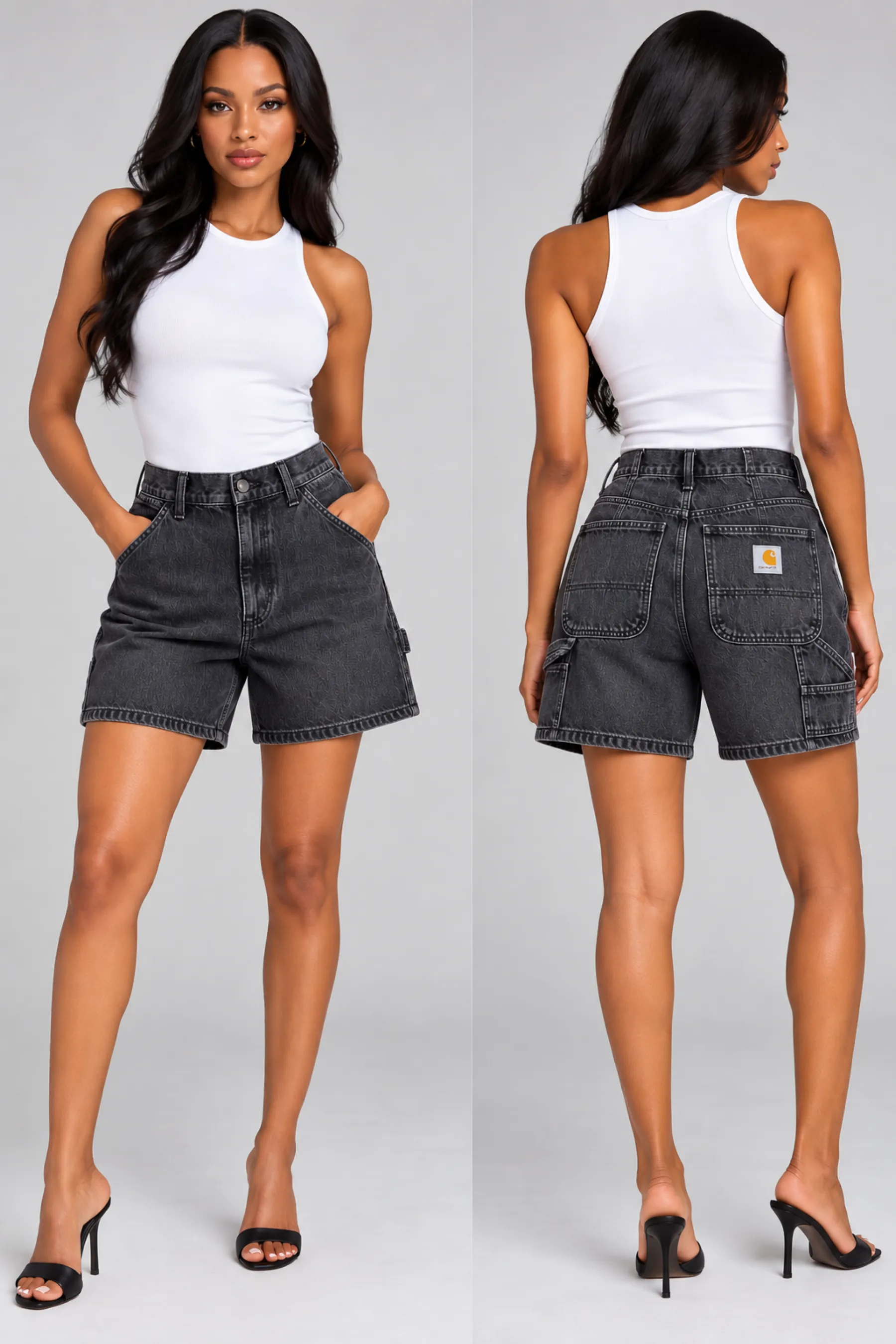 Culotte en jean — vue 2