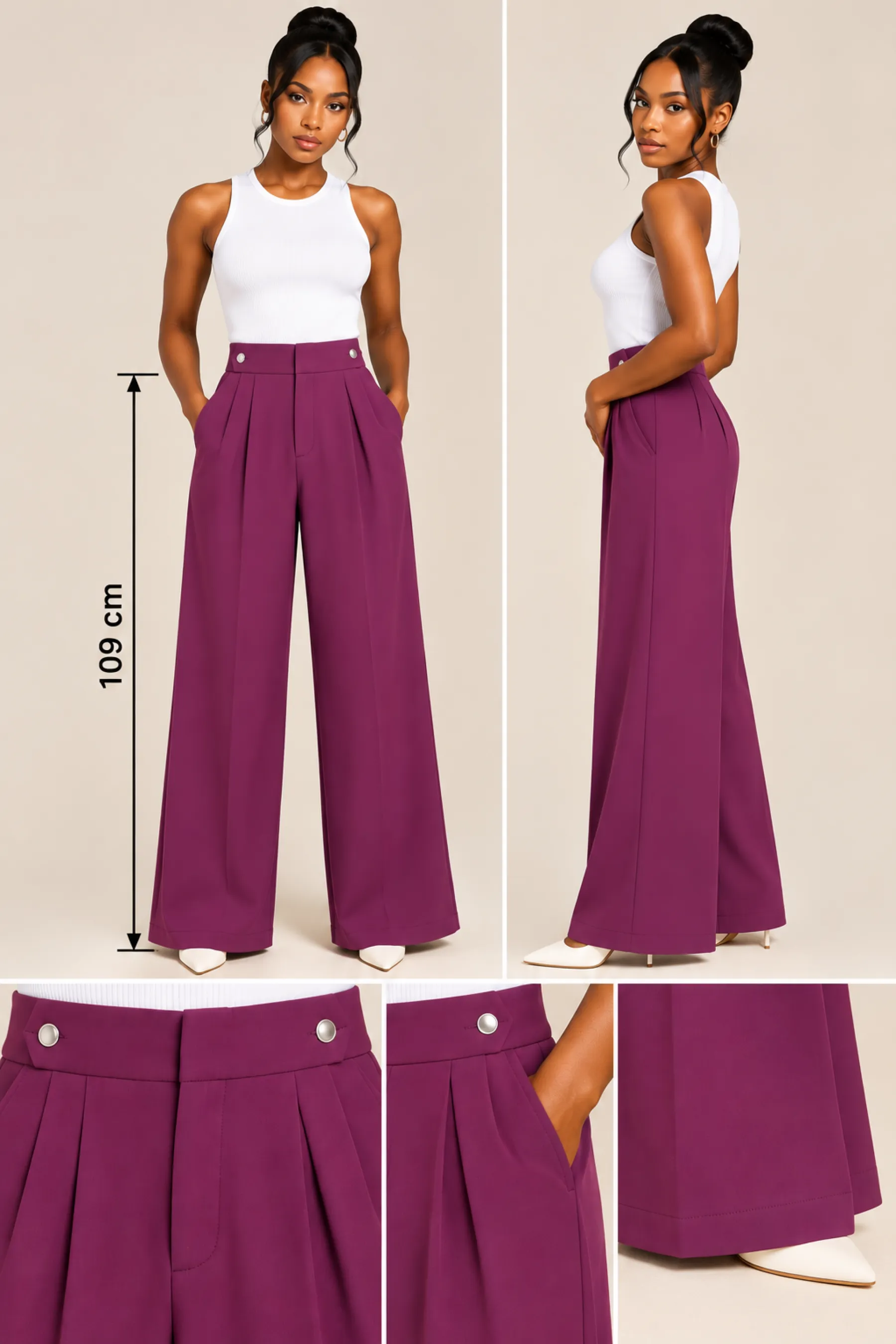 Pantalon tailleur — vue 2