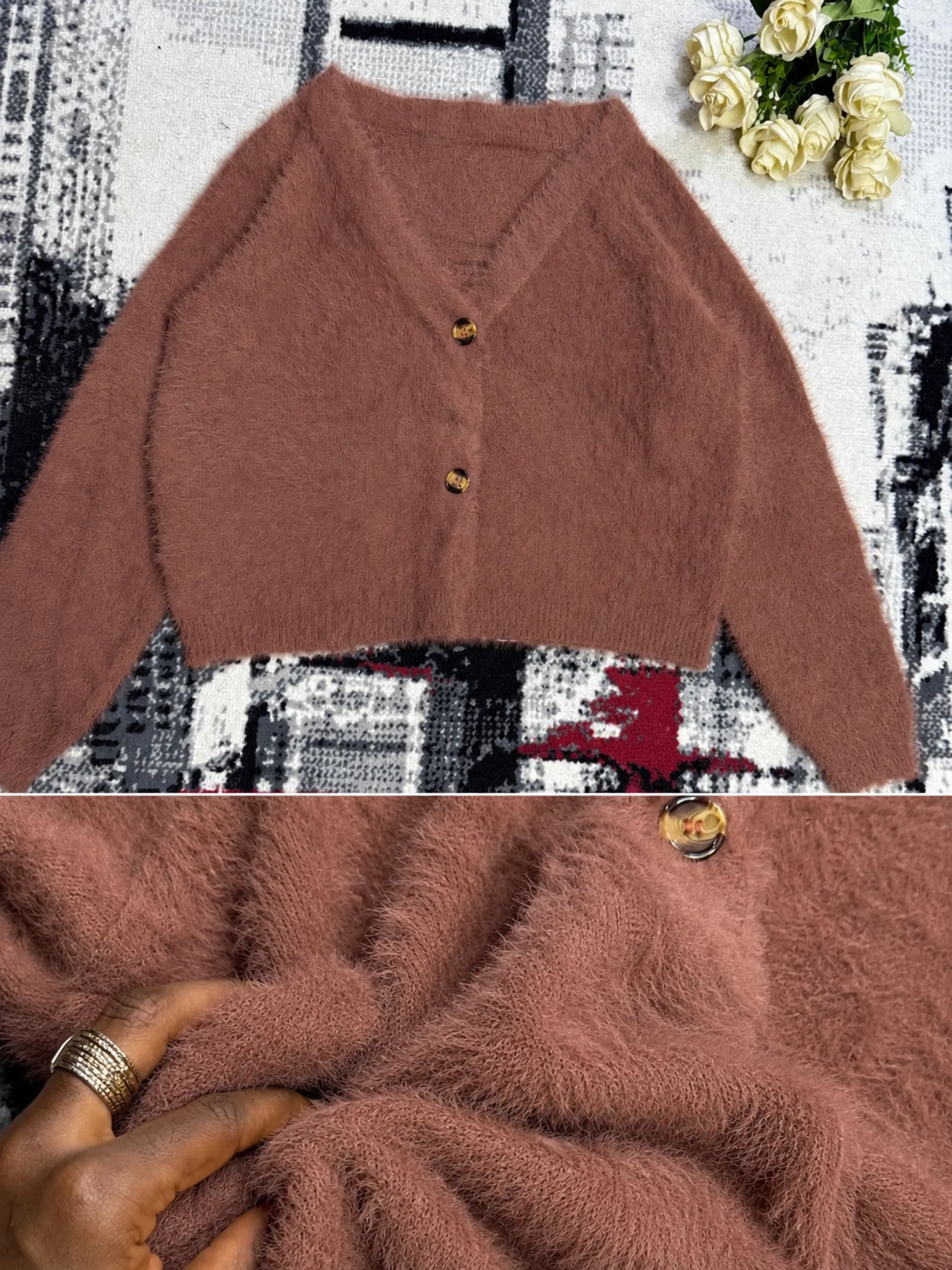 Cardigan en fourrure — vue 2